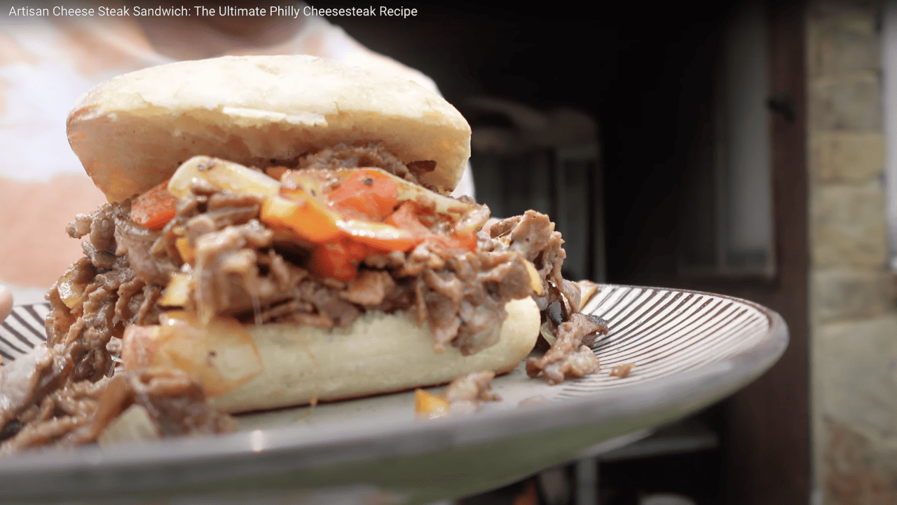 Artisan Cheese Steak Sandwich
