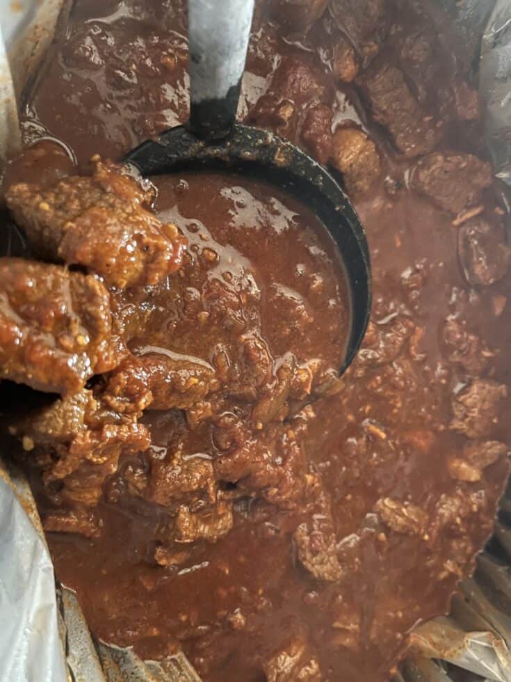 Texas Style: Brisket Chili
